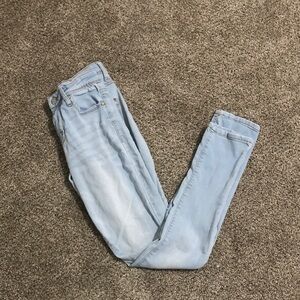 Classic Light Blue Skinny Jeans for Women
